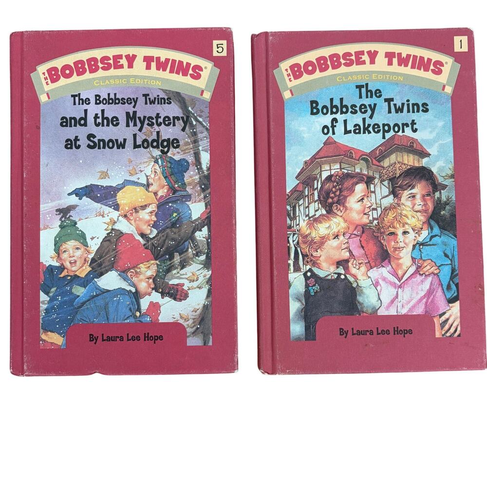 The Bobbsey Twins and the Mystery at Snow Lodge & The Bobbsey Twins of Lakeport
